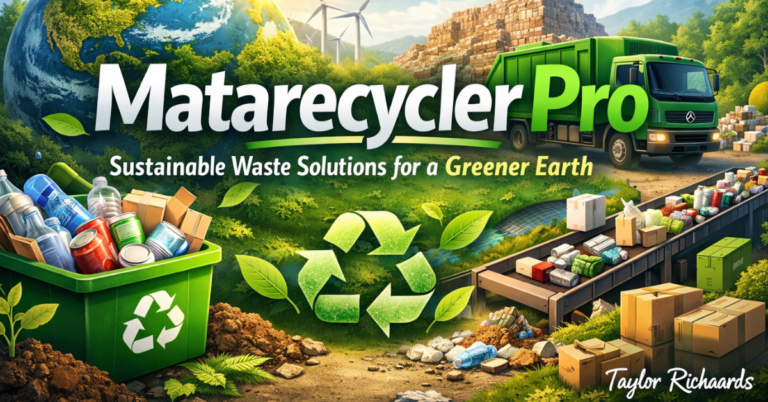 Matarecycler Pro: Sustainable Waste Solutions for a Greener Earth